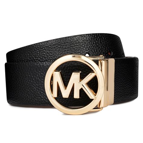 michael kors braided black belt|Michael Kors belt reversible.